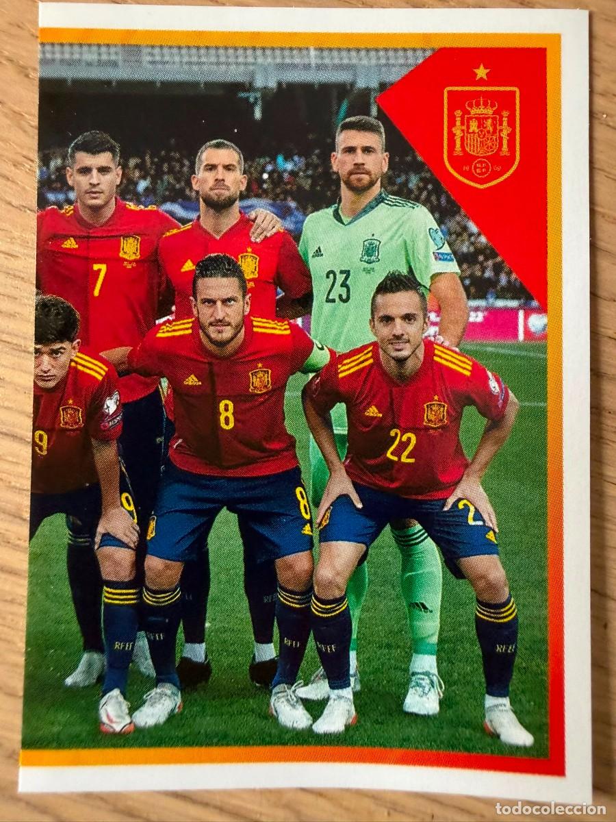 Cromos de f&uacute;tbol: 4 PLANTILLA PARTE 2 LOS IDOLOS DE LA ROJA CRACKS CARREFOUR ESPA&Ntilde;A MUNDIAL 2022 22 SIN PEGAR PANINI
