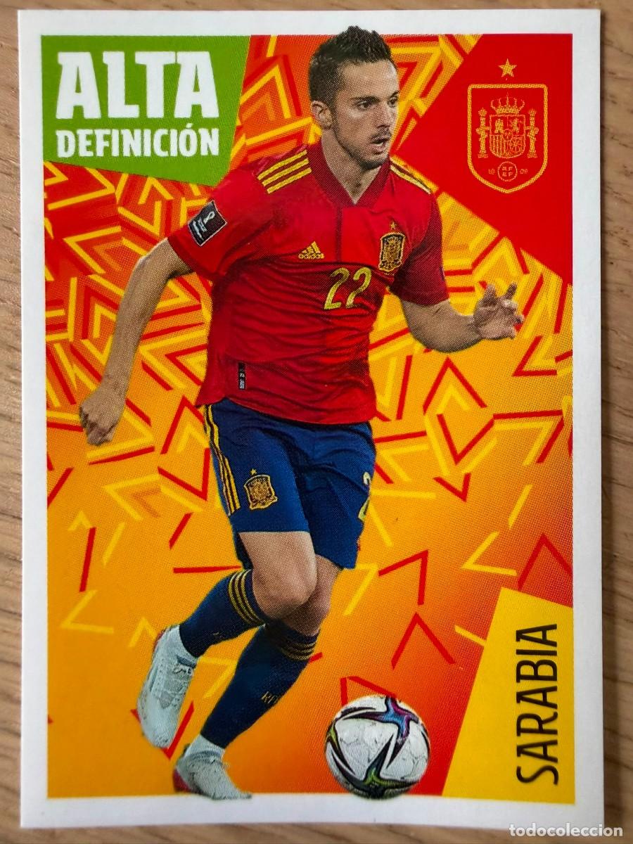 Figurine di Calcio: 35 SARABIA LOS IDOLOS DE LA ROJA CRACKS CARREFOUR ESPA&Ntilde;A MUNDIAL 2022 22 SIN PEGAR PANINI