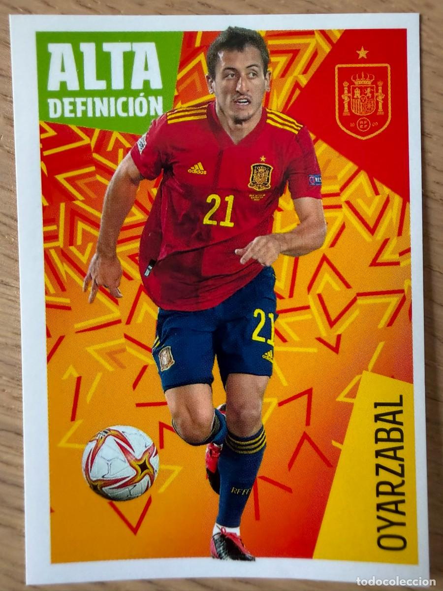 Figurine di Calcio: 36 OYARZABAL LOS IDOLOS DE LA ROJA CRACKS CARREFOUR ESPA&Ntilde;A MUNDIAL 2022 22 SIN PEGAR PANINI