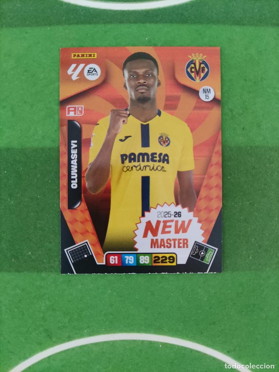 Cromos de f&uacute;tbol: Oluwaseyi Villarreal New Master NM 15 Adrenalyn XL 2025/26 25/26