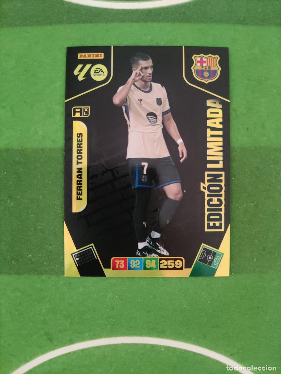 Cromos de f&uacute;tbol: Ferr&aacute;n Torres Barcelona Edici&oacute;n limitada Adrenalyn XL 2025/26 25/26