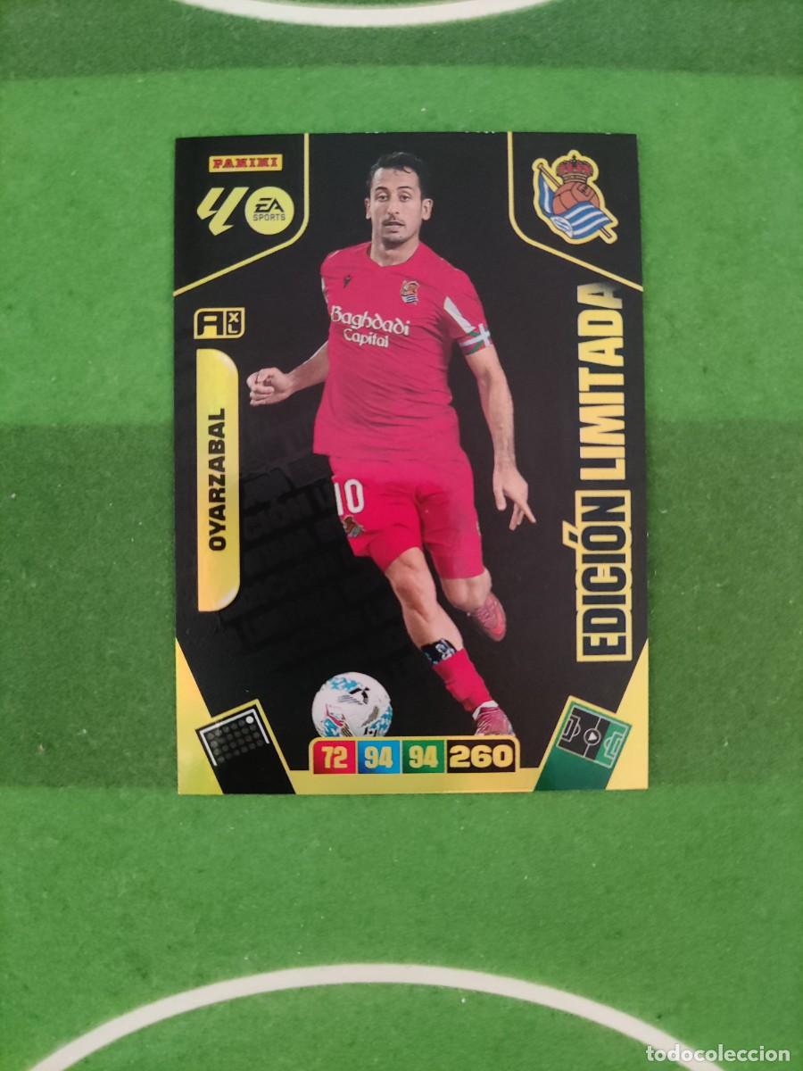 Cromos de f&uacute;tbol: Oyarzabal Real Sociedad Edici&oacute;n limitada Adrenalyn XL 2025/26 25/26