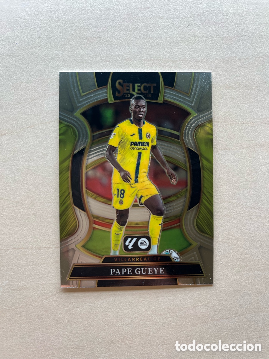 Cromos de f&uacute;tbol: Pape Gueye Select La Liga 2025-26 - Villarreal