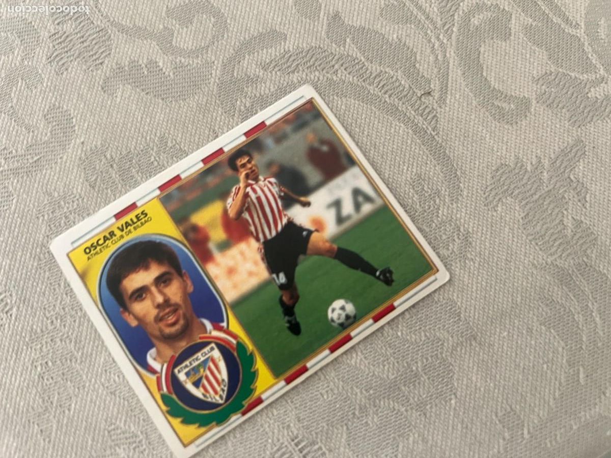 Fu&szlig;ball-Sticker: OSCAR VALES ATHLETIC CLUB DE BILBAO SIN PEGAR LIGA ESTE 1996 1997
