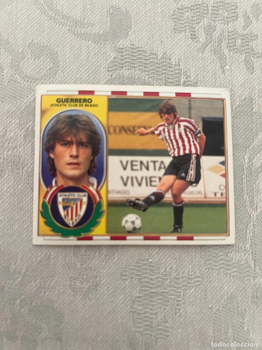 Cromos de f&uacute;tbol: GUERRERO ATHLETIC CLUB DE BILBAO SIN PEGAR LIGA ESTE 1996 1997