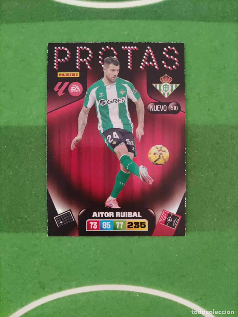 Cromos de f&uacute;tbol: Aitor Ruibal Betis Nuevo Protas 510 Adrenalyn XL 2025/26 25/26