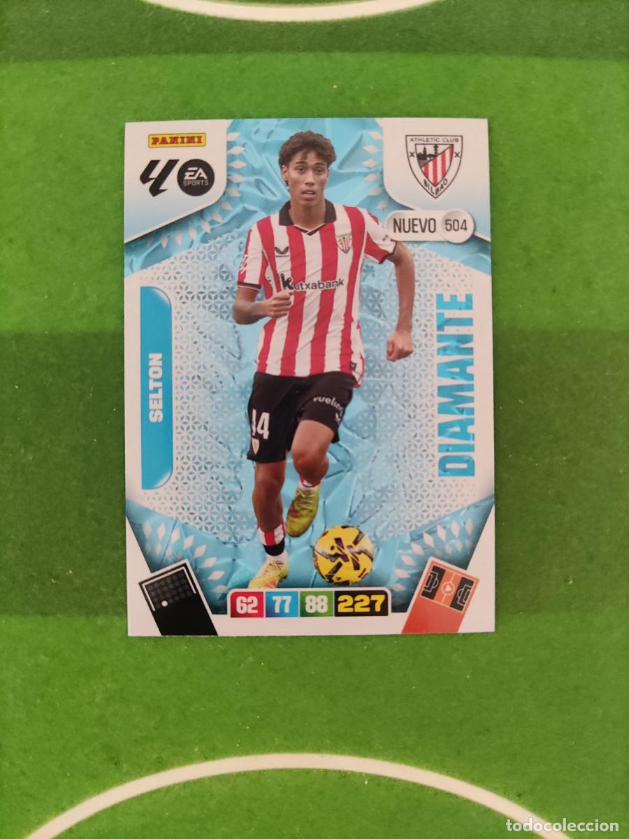Cromos de f&uacute;tbol: Selton Athletic Club Bilbao Nuevo Diamante 504 Adrenalyn XL 2025/26 25/26