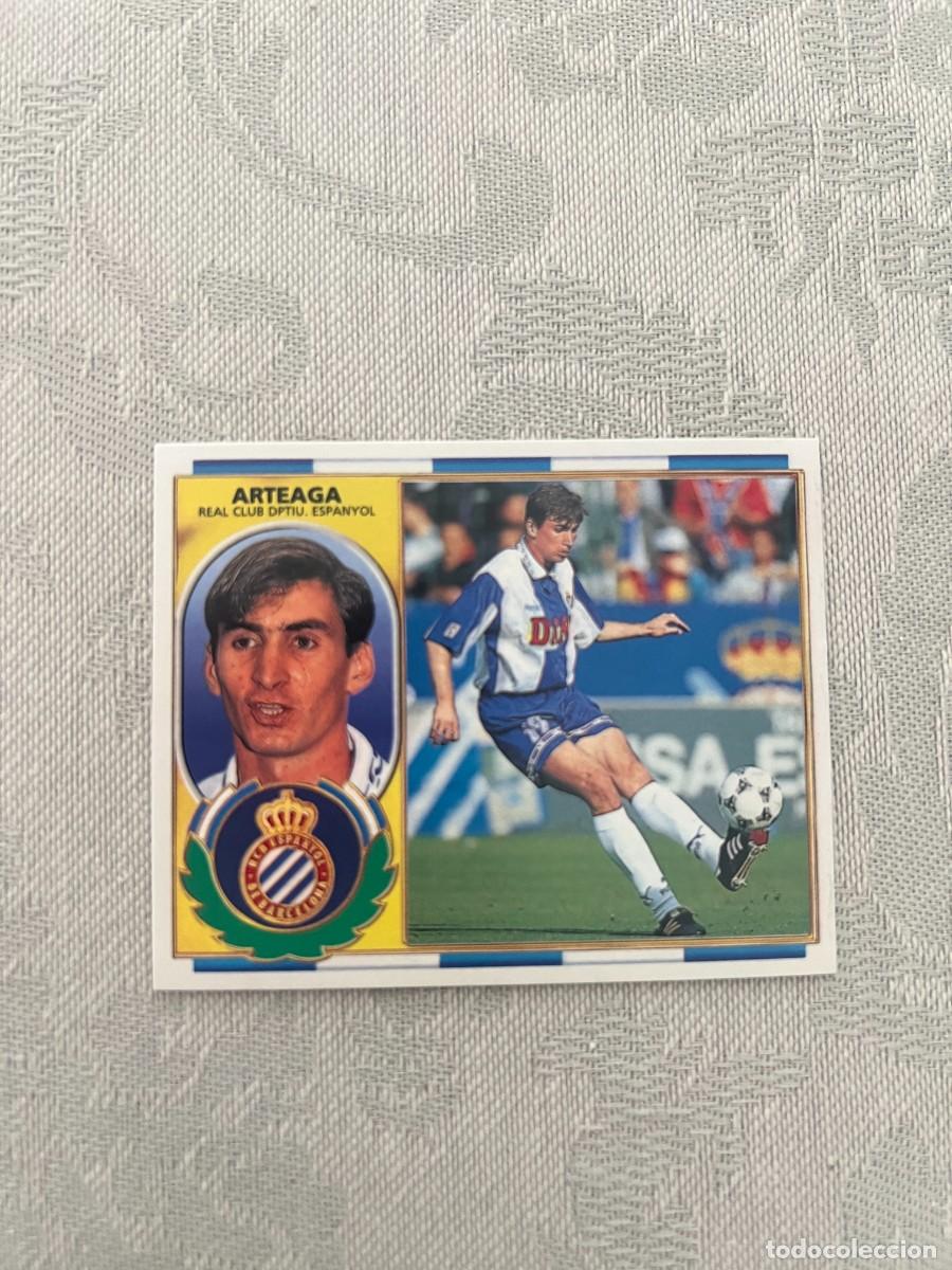 Cromos de f&uacute;tbol: ARTEAGA ESPA&Ntilde;OL SIN PEGAR LIGA ESTE 1996 1997