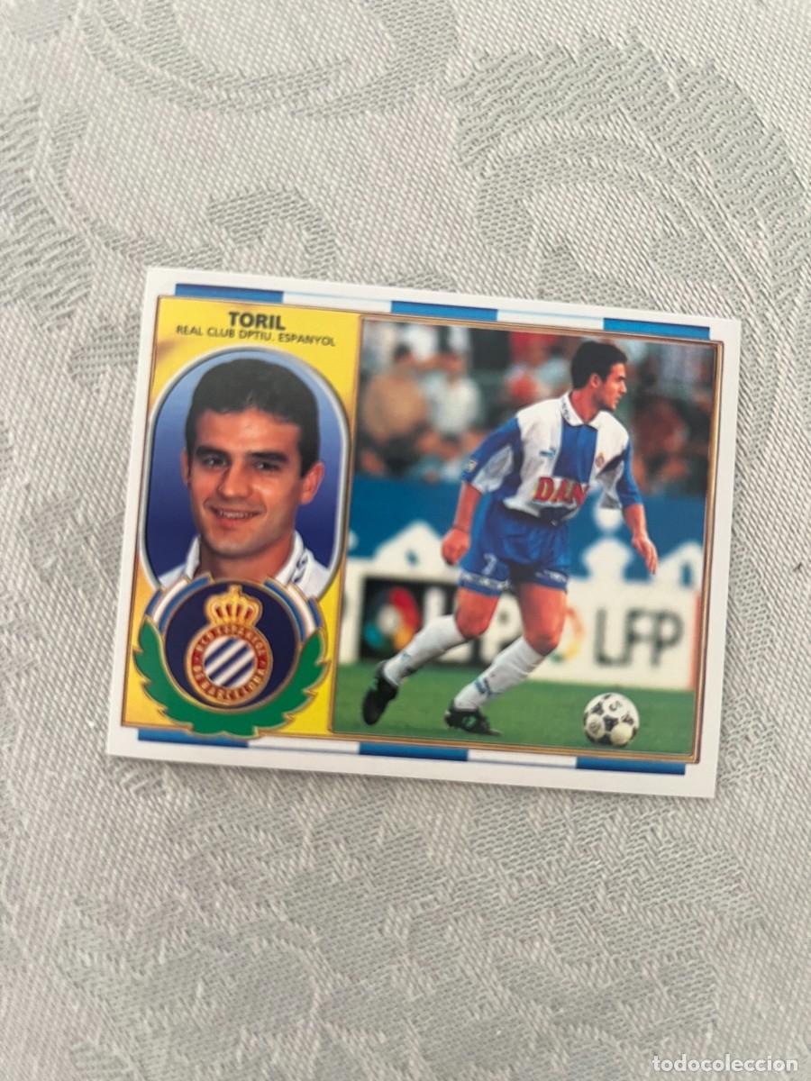 Cromos de f&uacute;tbol: TORIL ESPA&Ntilde;OL SIN PEGAR LIGA ESTE 1996 1997