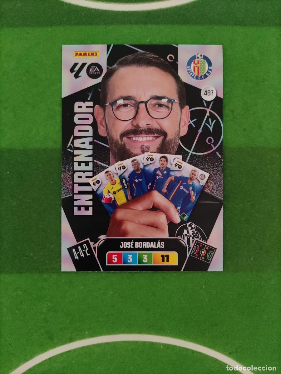 Cromos de f&uacute;tbol: Bordal&aacute;s Getafe Entrenador 487 Adrenalyn XL 2025/26 25/26