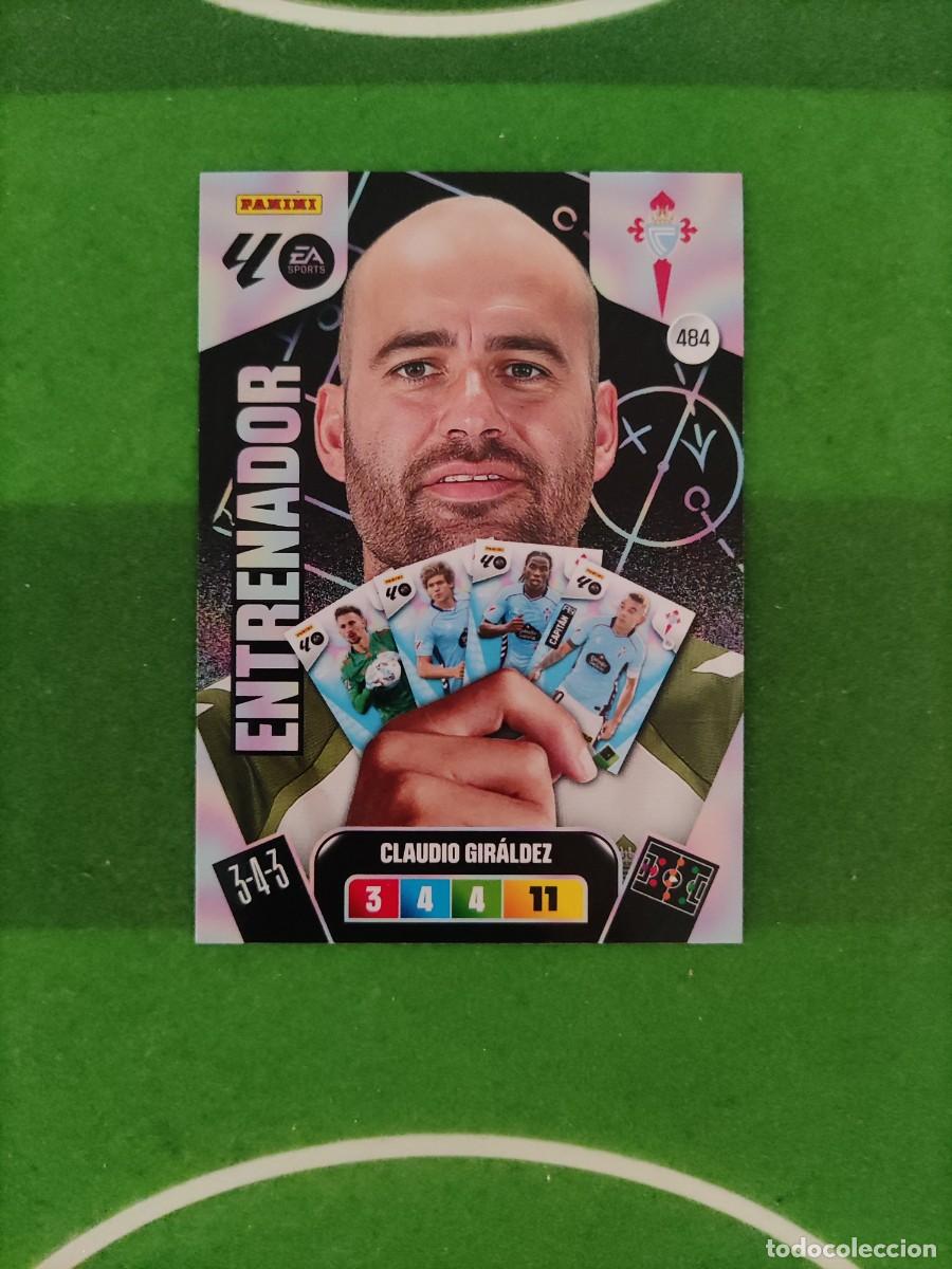 Cromos de f&uacute;tbol: Gir&aacute;ldez Celta Entrenador 484 Adrenalyn XL 2025/26 25/26