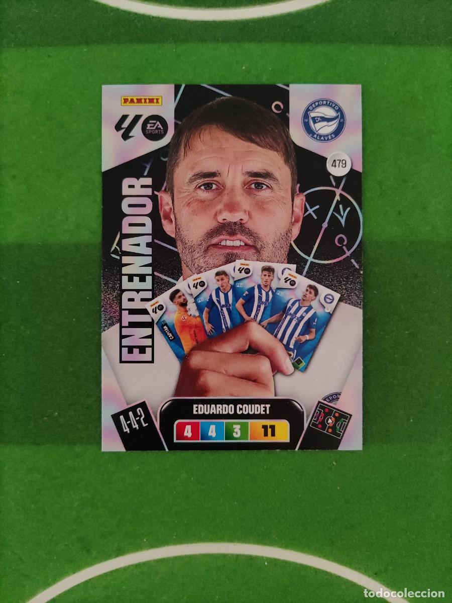 Cromos de f&uacute;tbol: Coudet Alav&eacute;s Entrenador 479 Adrenalyn XL 2025/26 25/26