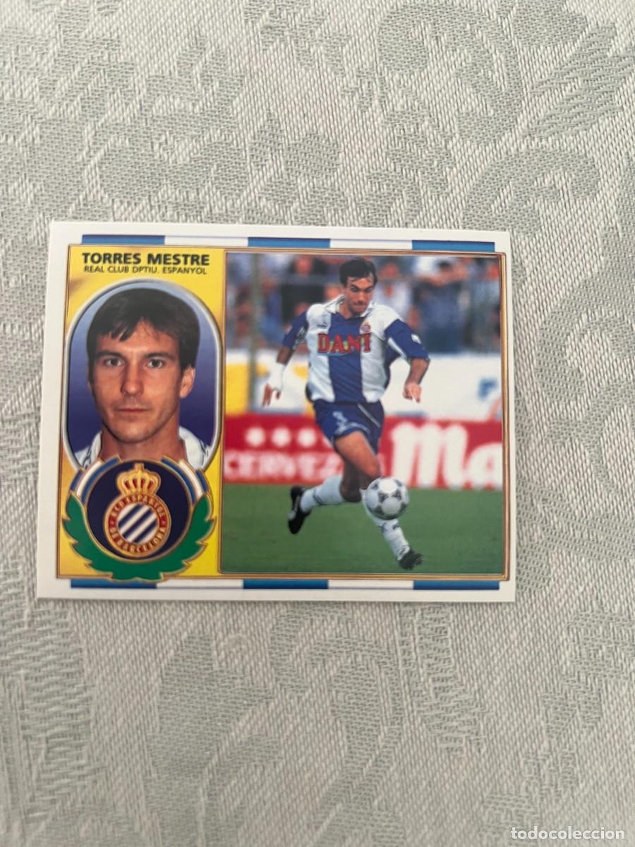 Cromos de f&uacute;tbol: TORRES MESTRE ESPA&Ntilde;OL SIN PEGAR LIGA ESTE 1996 1997
