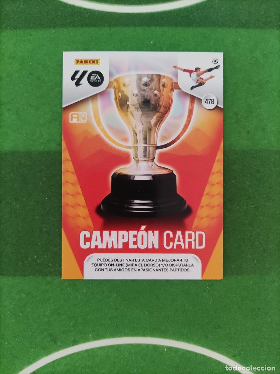 Cromos de f&uacute;tbol: Campe&oacute;n Card 478 Adrenalyn XL 2025/26 25/26