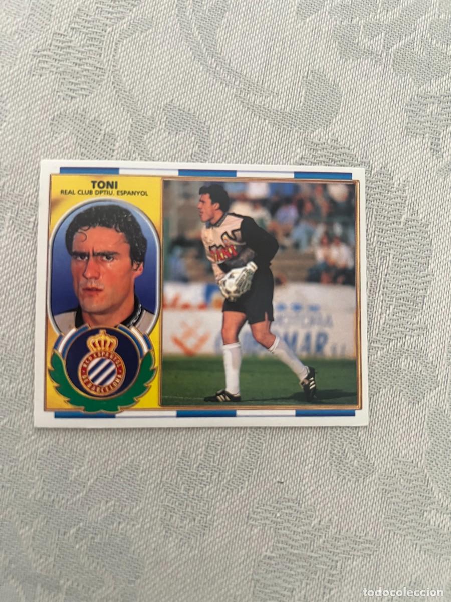 Cromos de f&uacute;tbol: TONI ESPA&Ntilde;OL SIN PEGAR LIGA ESTE 1996 1997