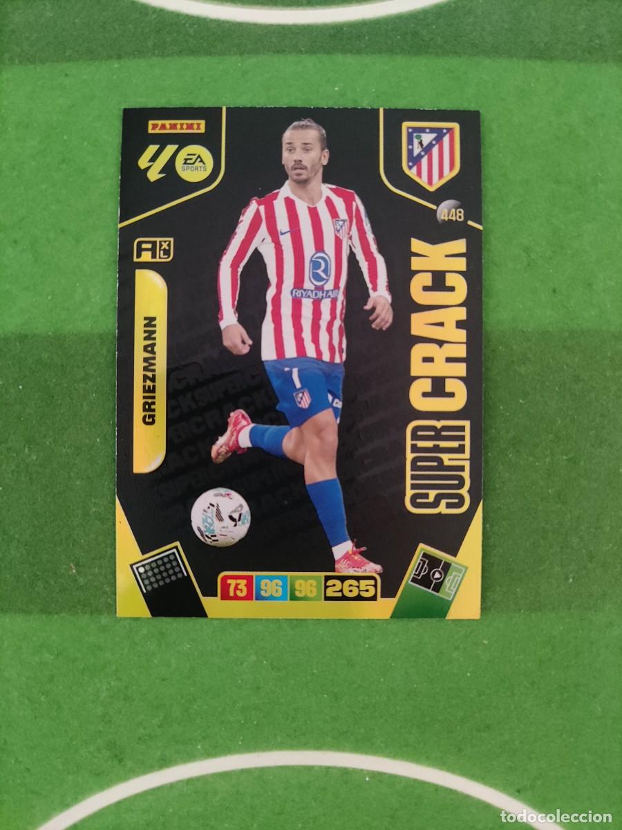 Cromos de f&uacute;tbol: Griezmann Atl&eacute;tico de Madrid Super Crack 448 Adrenalyn XL 2025/26 25/26
