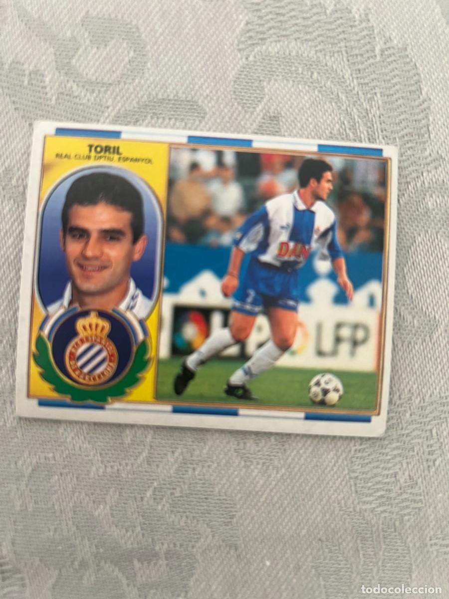 Cromos de f&uacute;tbol: TORIL ESPA&Ntilde;OL SIN PEGAR LIGA ESTE 1996 1997