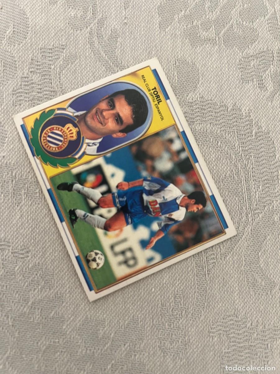 Cromos de f&uacute;tbol: TORIL ESPA&Ntilde;OL SIN PEGAR LIGA ESTE 1996 1997