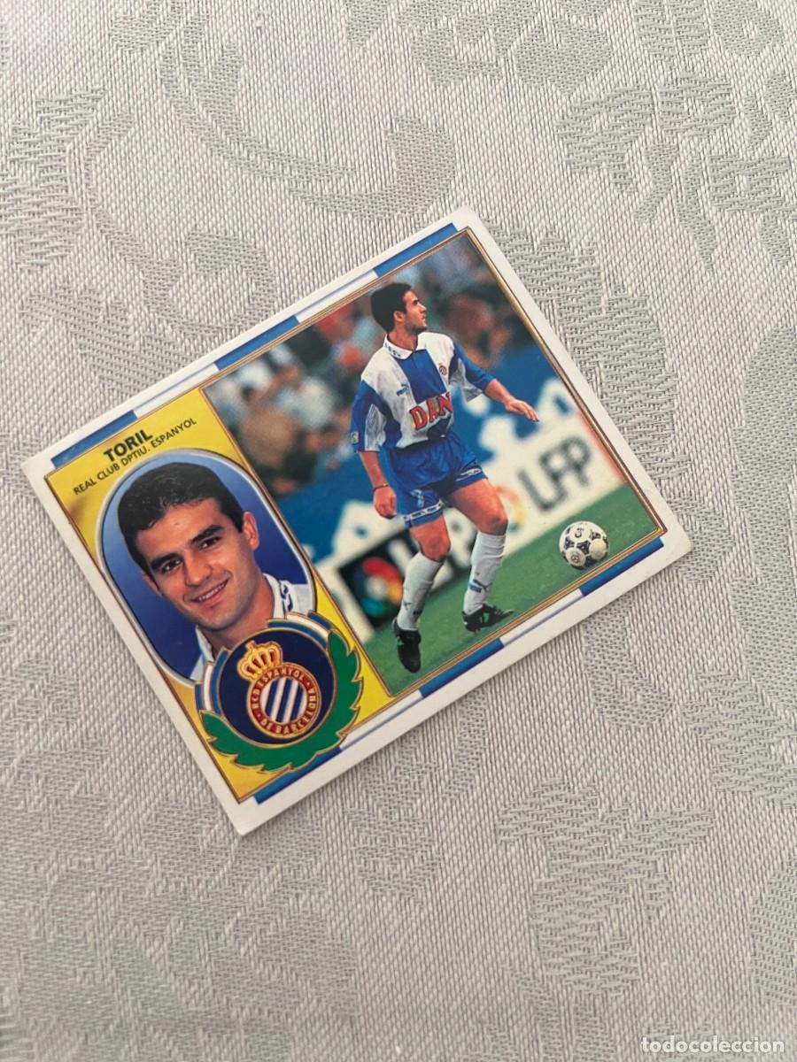 Cromos de f&uacute;tbol: TORIL ESPA&Ntilde;OL SIN PEGAR LIGA ESTE 1996 1997