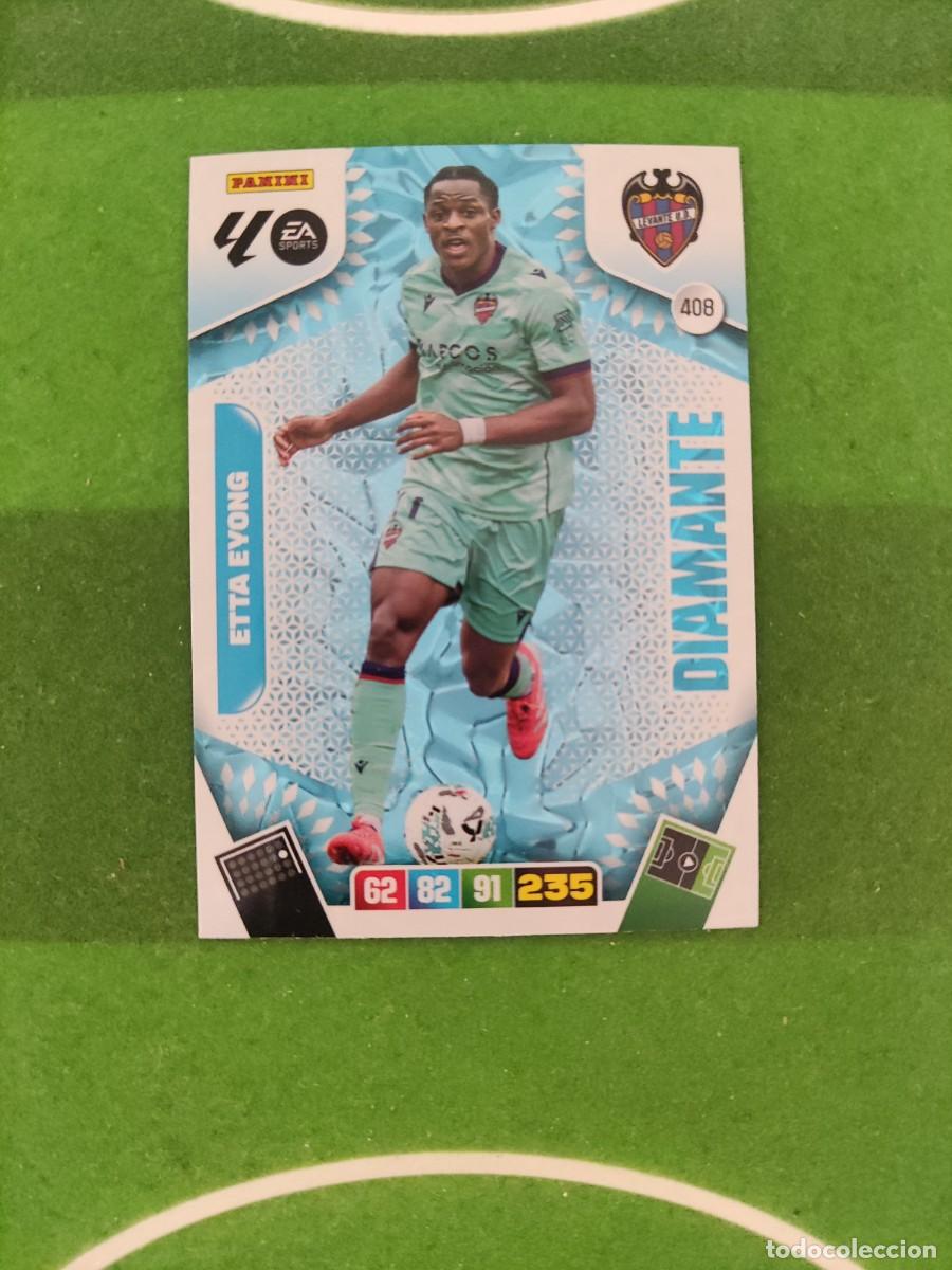 Cromos de f&uacute;tbol: Etta Eyong Levante Diamante 408 Adrenalyn XL 2025/26 25/26