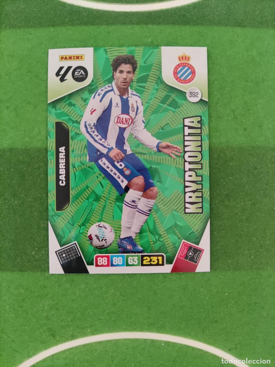 Cromos de f&uacute;tbol: Cabrera Espanyol Kryptonita 392 Adrenalyn XL 2025/26 25/26