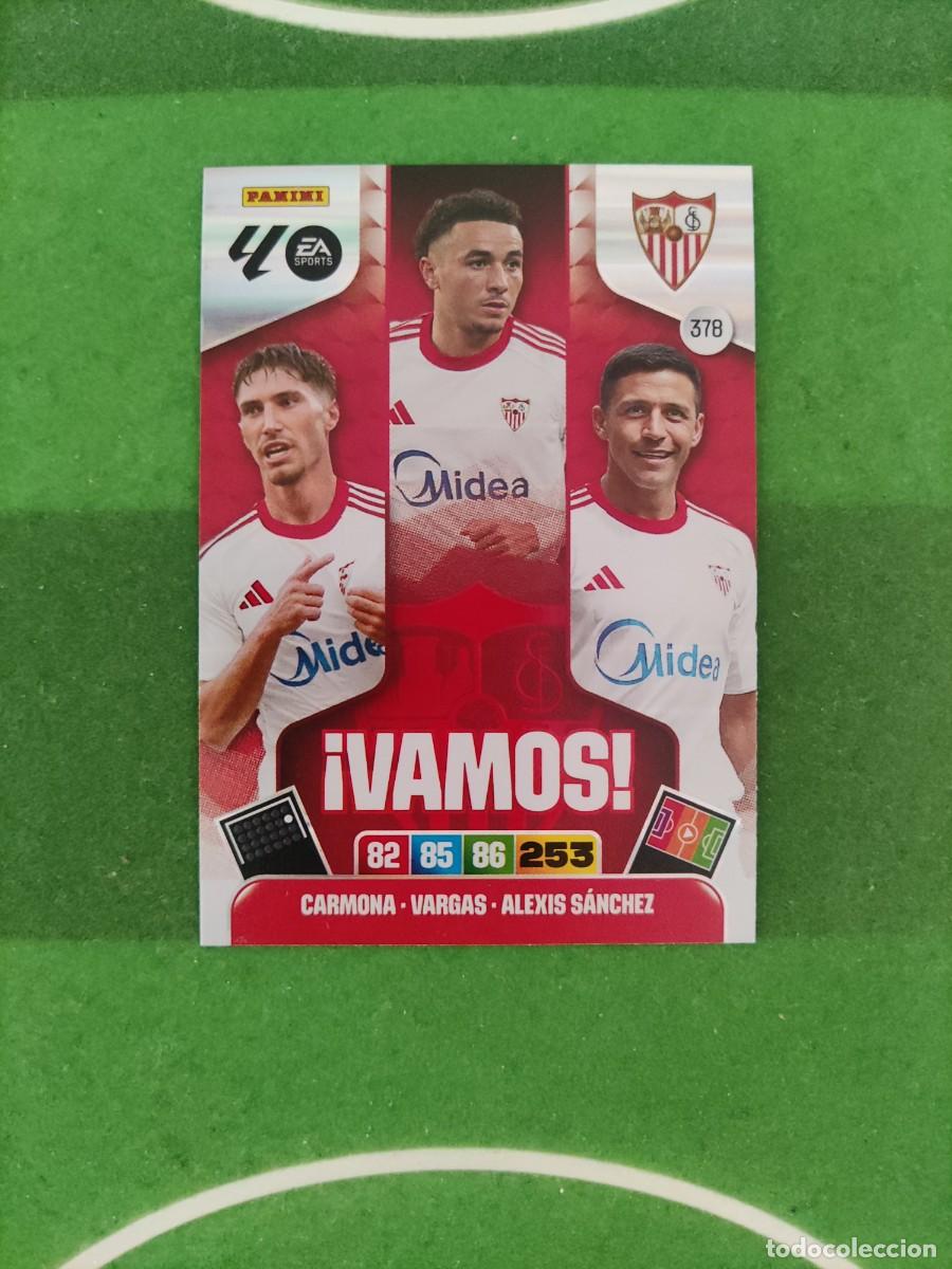Cromos de f&uacute;tbol: !Vamos&iexcl; Sevilla 378 Adrenalyn XL 2025/26 25/26
