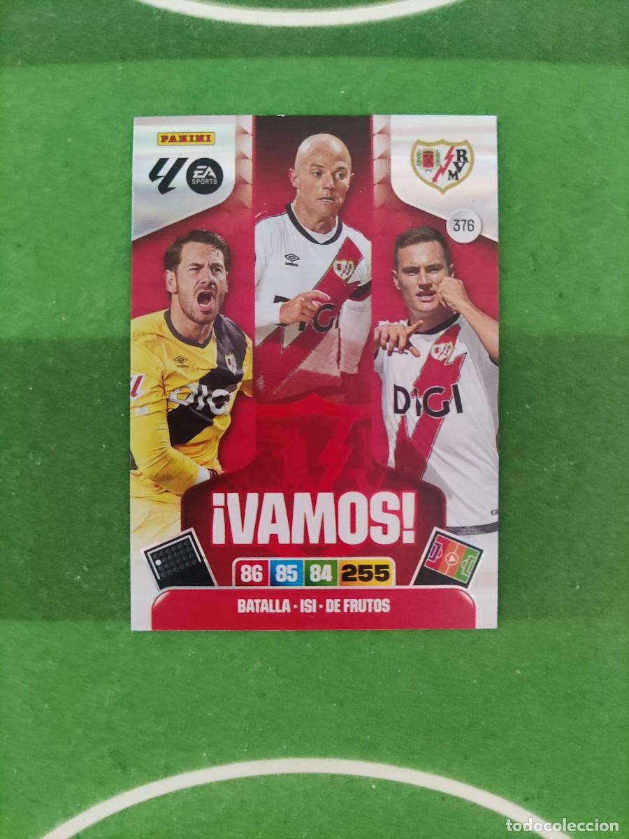 Cromos de f&uacute;tbol: !Vamos&iexcl; Rayo Vallecano 376 Adrenalyn XL 2025/26 25/26