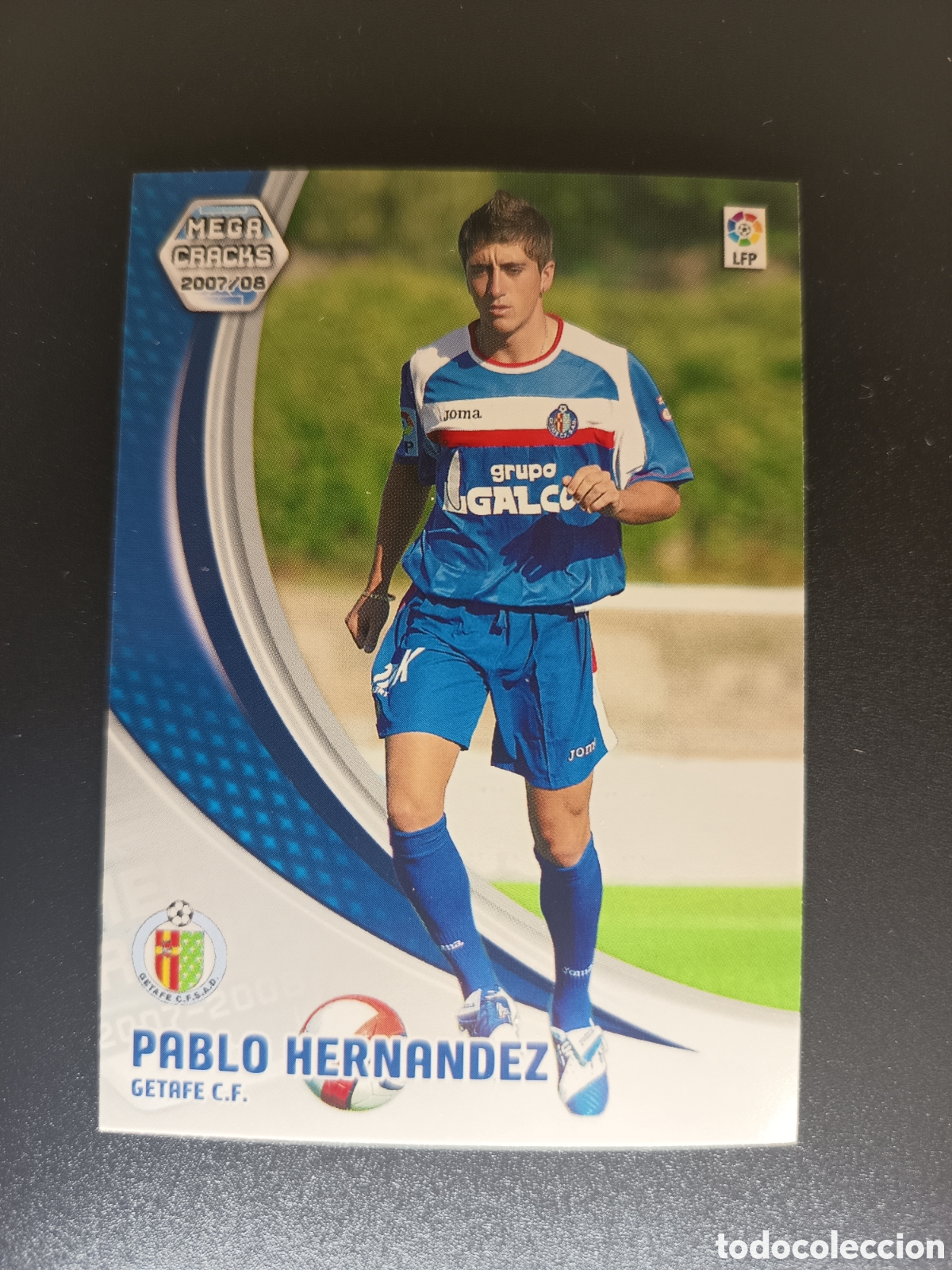 Cromos de f&uacute;tbol: PABLO HERNANDEZ 144 BIS NUEVA FICHA MEGACRACKS 2007-08 PANINI