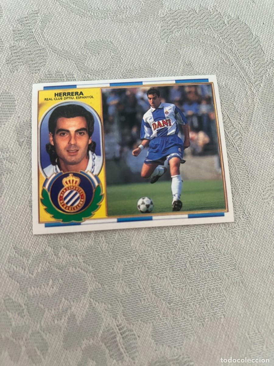 Cromos de f&uacute;tbol: HERRERA ESPA&Ntilde;OL SIN PEGAR LIGA ESTE 1996 1997