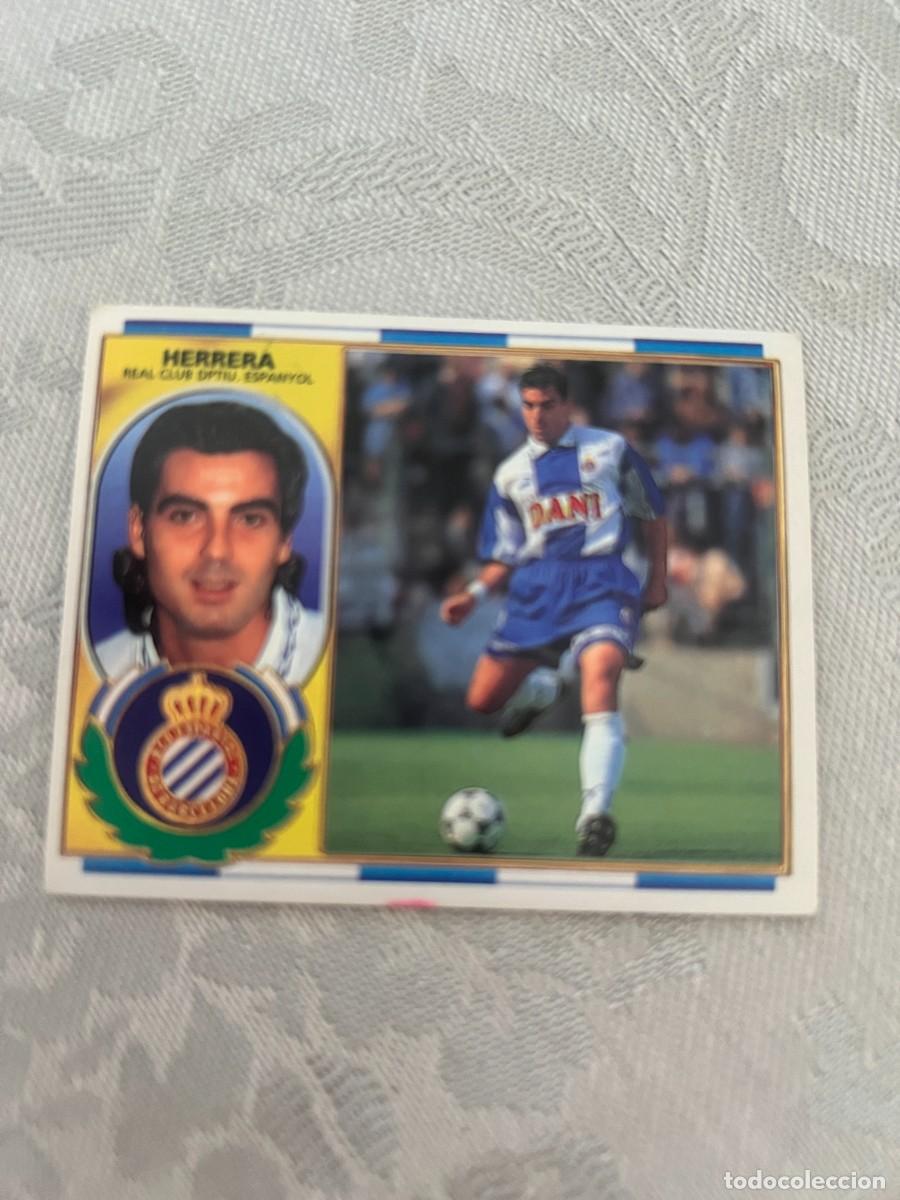 Cromos de f&uacute;tbol: HERRERA ESPA&Ntilde;OL SIN PEGAR LIGA ESTE 1996 1997