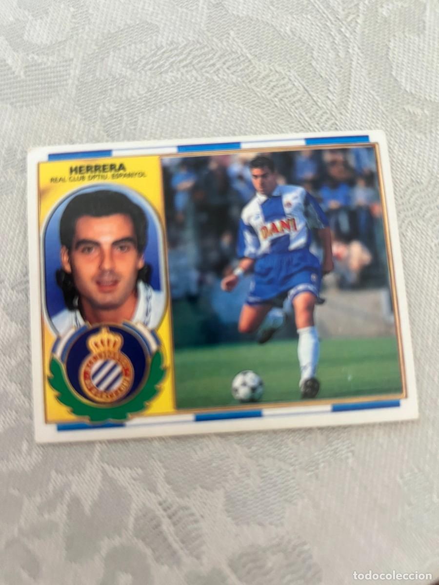 Cromos de f&uacute;tbol: HERRERA ESPA&Ntilde;OL SIN PEGAR LIGA ESTE 1996 1997