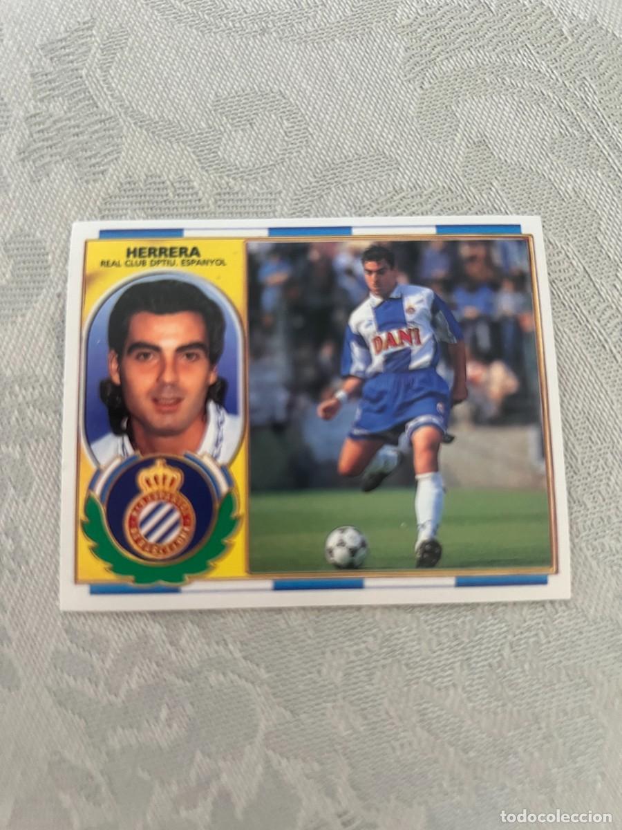 Cromos de f&uacute;tbol: HERRERA ESPA&Ntilde;OL SIN PEGAR LIGA ESTE 1996 1997