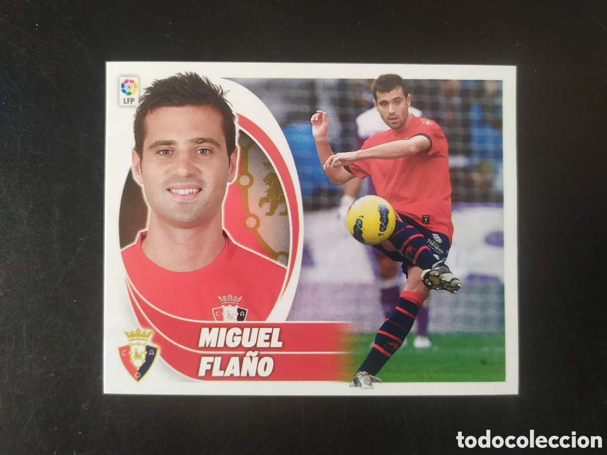 Figurine di Calcio: Liga este 2012 2013 12 13 panini Miguel Fla&ntilde;o n&deg; 5 Osasuna