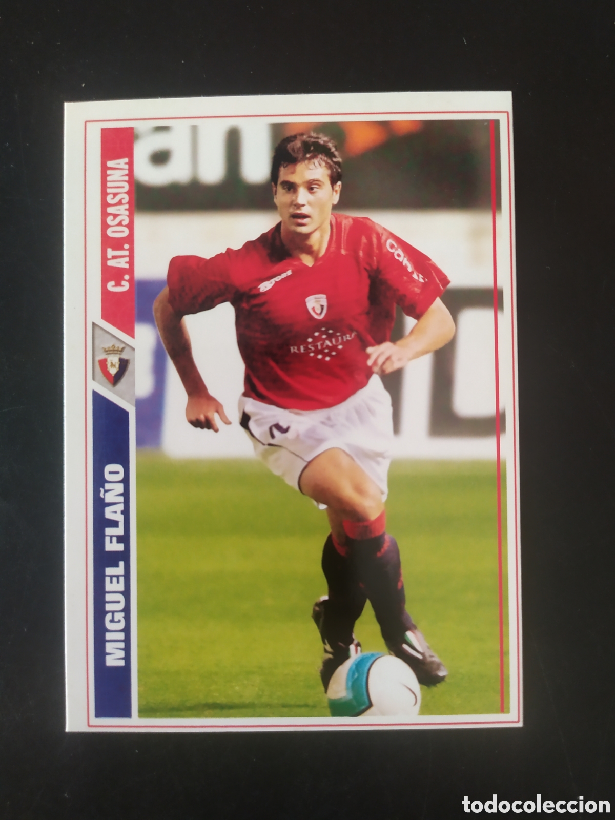 Cromos de f&uacute;tbol: Mundicromo fichas Liga 2007 2008 07 08 Miguel Fla&ntilde;o n&deg; 363 Osasuna