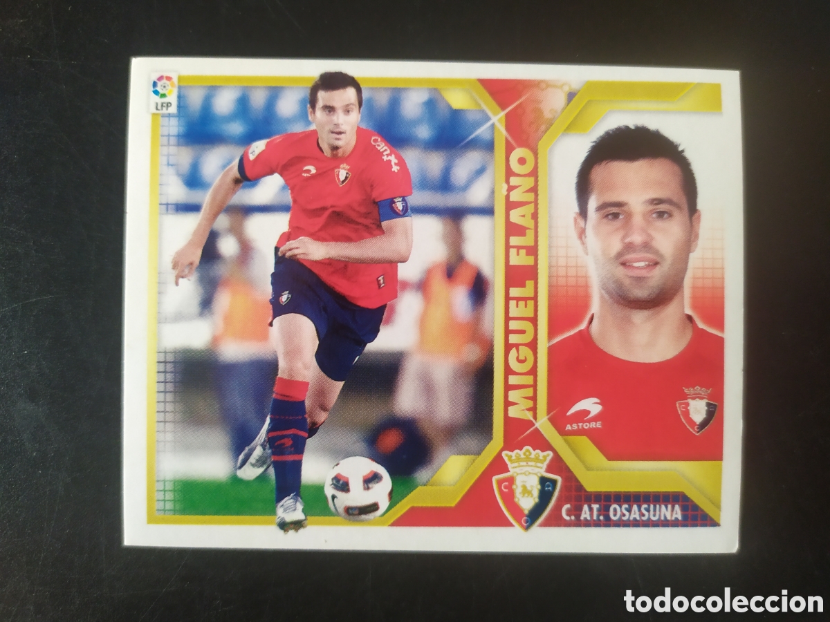 Cromos de f&uacute;tbol: Liga este 2011 2012 11 12 panini Miguel Fla&ntilde;o n&deg; 5 A Osasuna