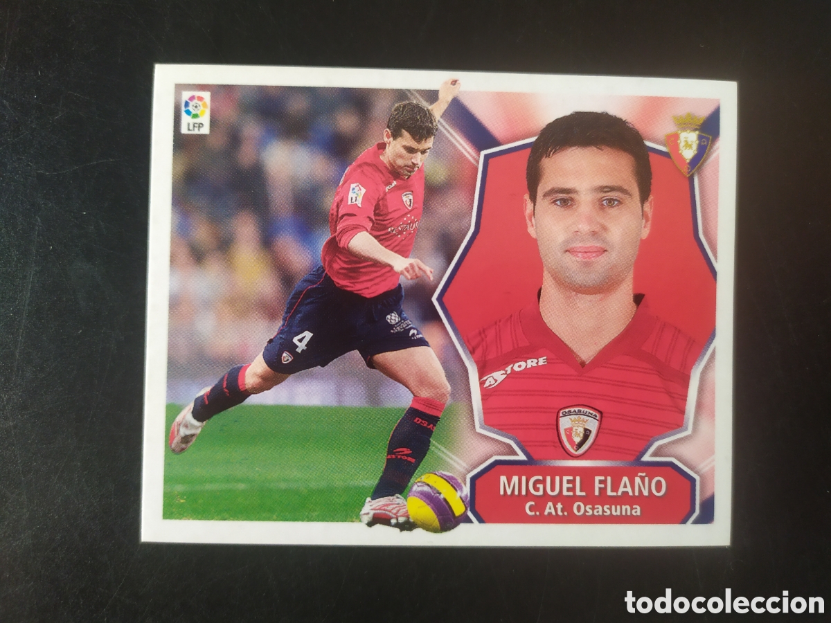 Cromos de f&uacute;tbol: Liga este 2008 2009 08 09 panini Miguel Fla&ntilde;o Osasuna
