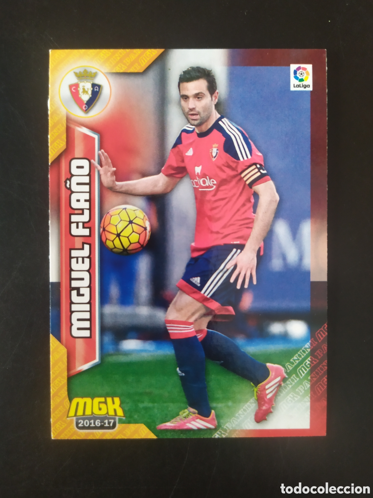 Cromos de f&uacute;tbol: Megacracks 2016 2017 16 17 panini Miguel Fla&ntilde;o n&deg; 385 Osasuna