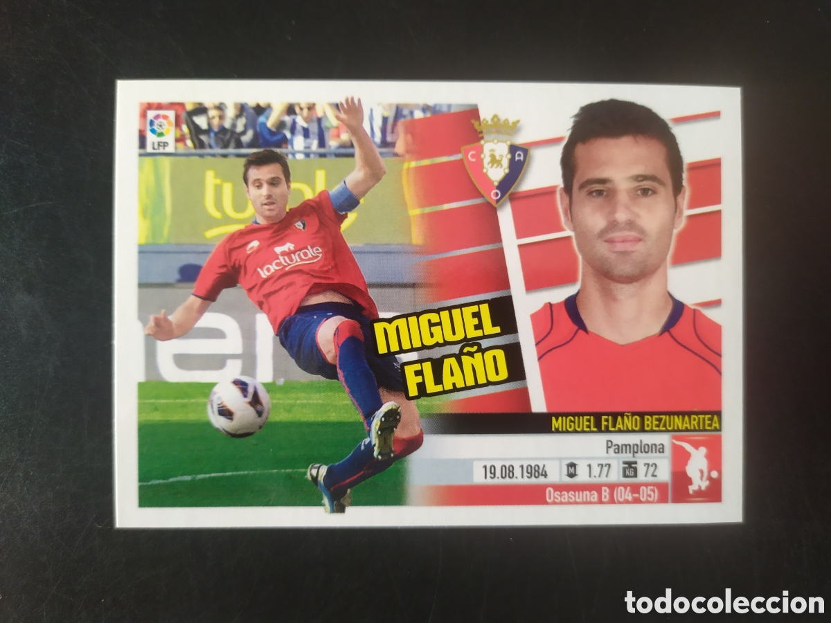 Cromos de f&uacute;tbol: Liga este 2013 2014 13 14 panini Miguel Fla&ntilde;o n&ordm; 4 Osasuna