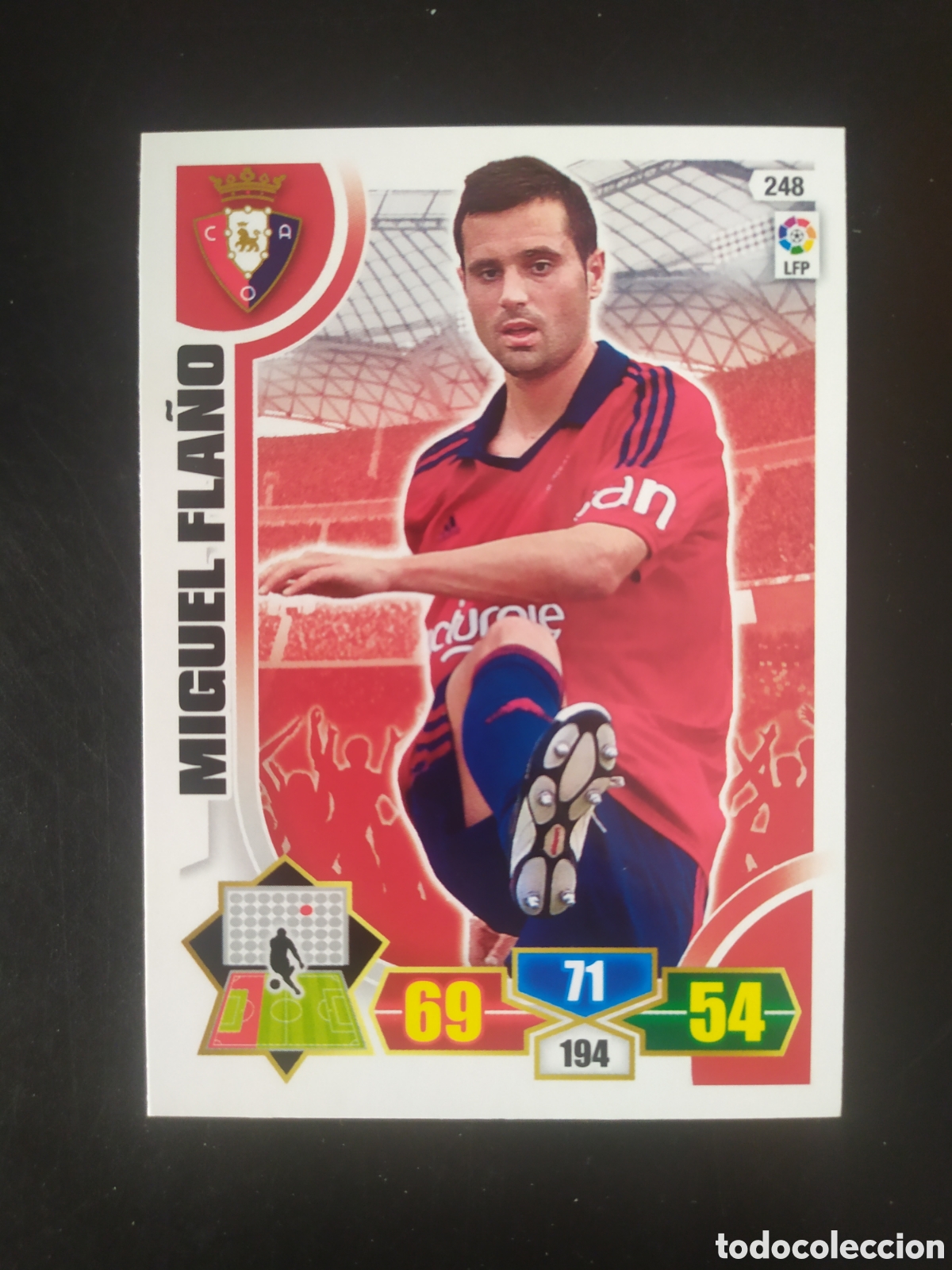 Cromos de f&uacute;tbol: Adrenalyn 2013 2014 13 14 panini Miguel Fla&ntilde;o n&deg; 248 Osasuna