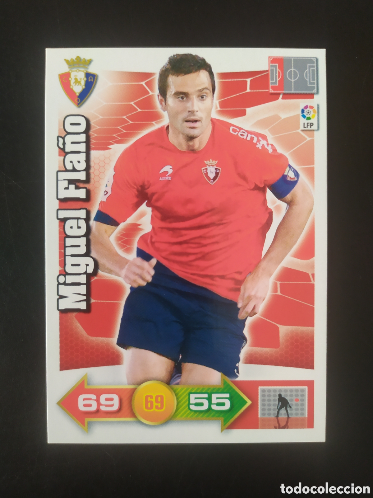 Cromos de f&uacute;tbol: Adrenalyn 2010 2011 10 11 panini Miguel Fla&ntilde;o n&deg; 220 Osasuna
