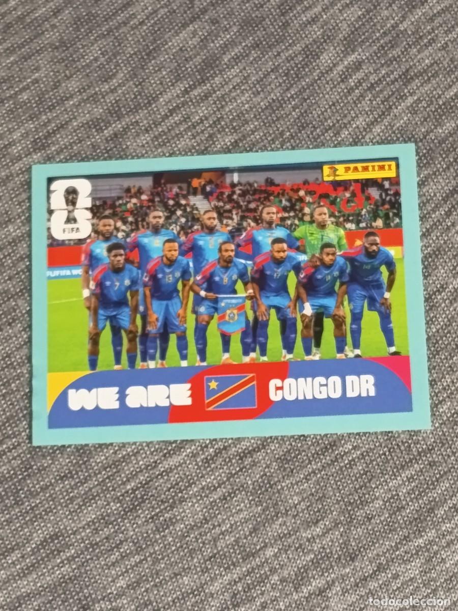 Cromos de f&uacute;tbol: ALINEACION REPUBLICA DEL CONGO COD 13 STICKER MUNDIAL 2026 PANINI FIFA WORLD CUP NUEVO