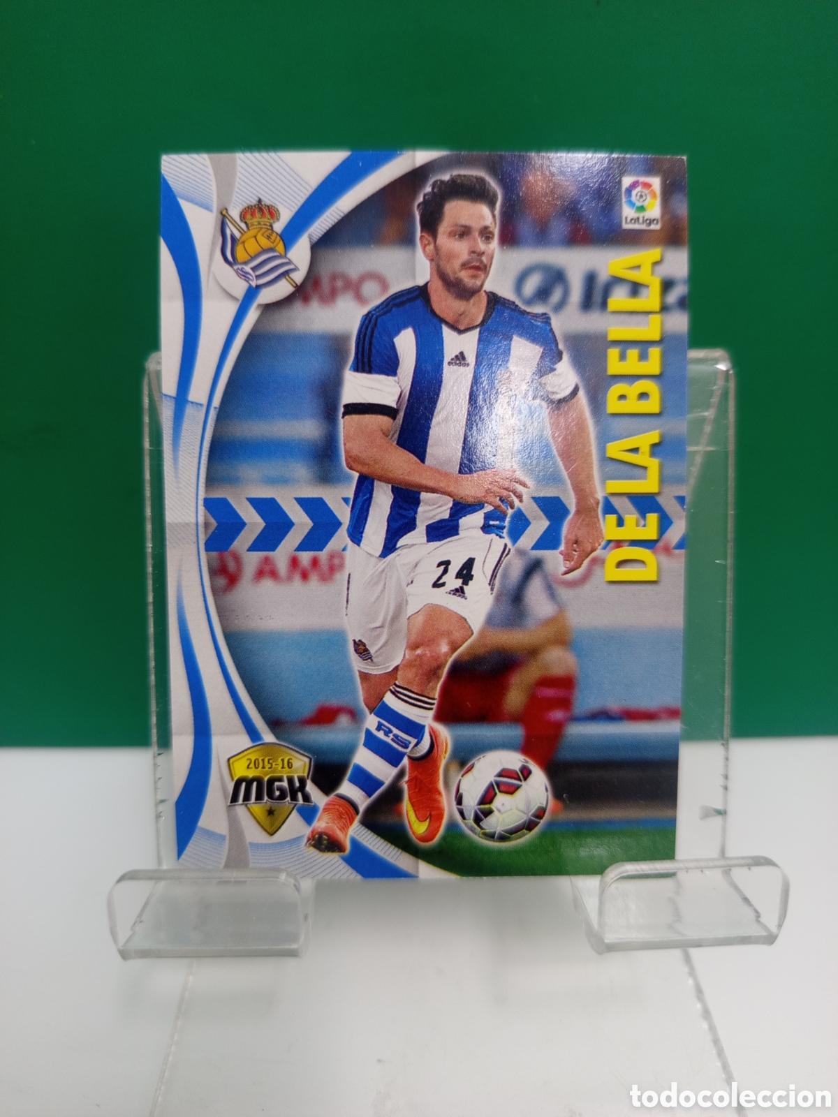Figurine di Calcio: ❇️ CROMO ⚽ DE LA BELLA REAL SOCIEDAD TEMPORADA 15 16 2015 2016 MEGACRACKS MGKS PANINI ❇️