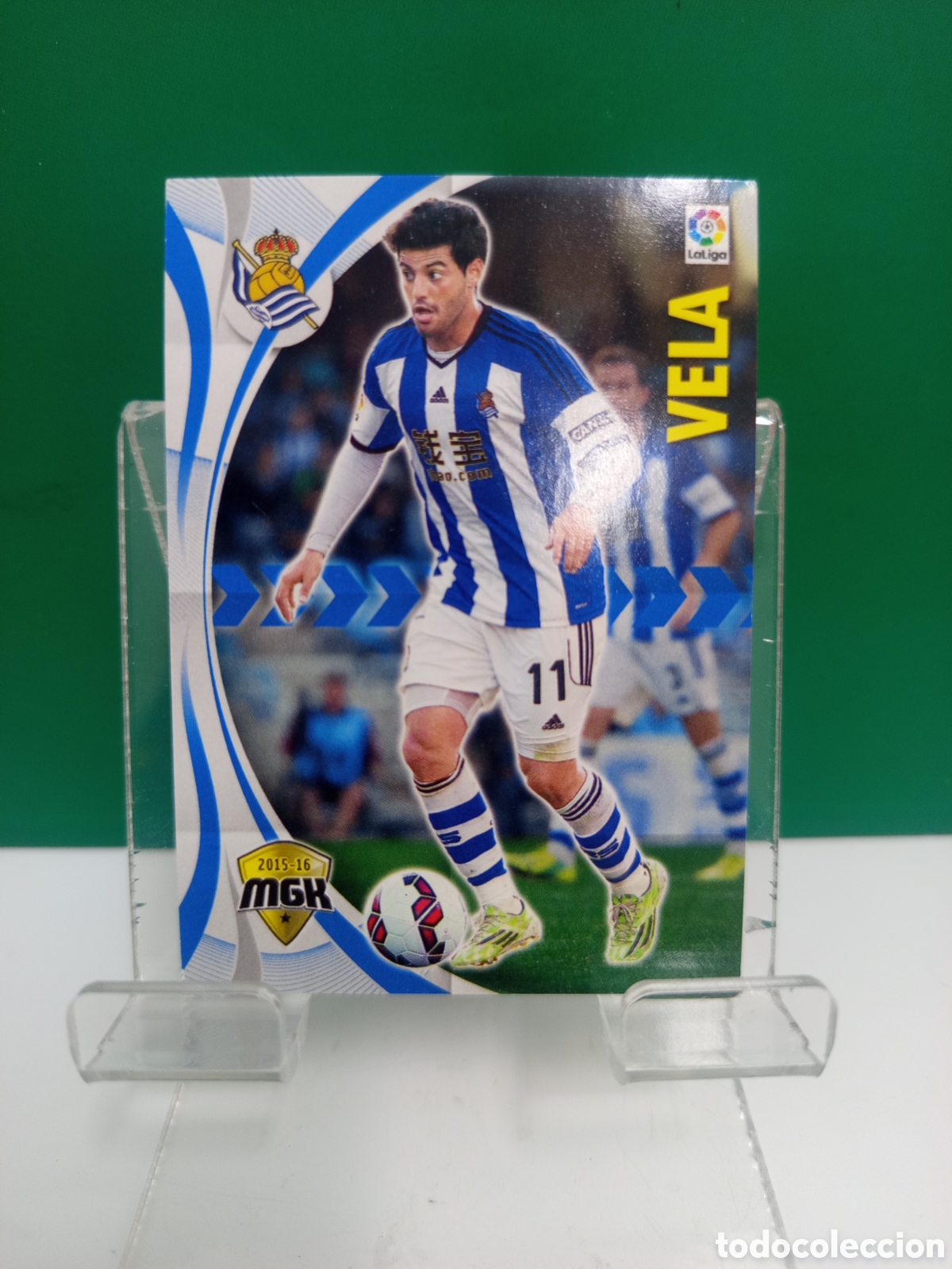 Figurine di Calcio: ❇️ CROMO ⚽ VELA REAL SOCIEDAD TEMPORADA 15 16 2015 2016 MEGACRACKS MGKS PANINI ❇️