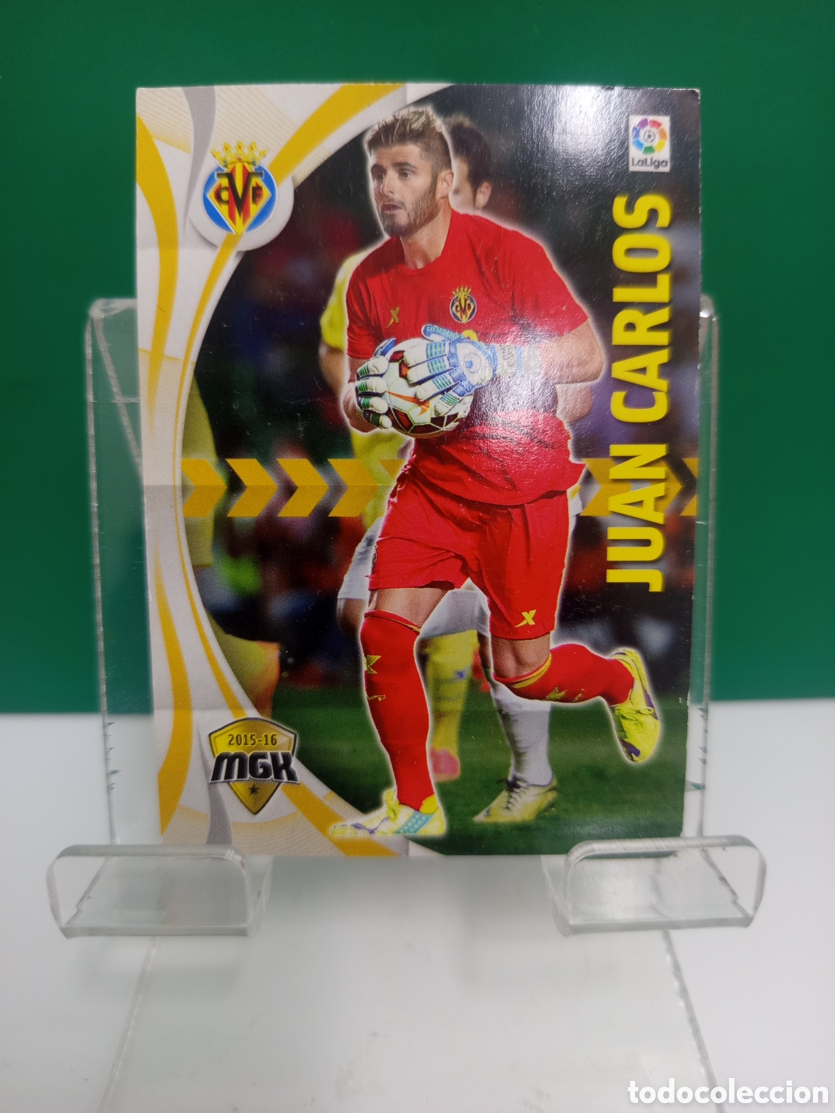 Cromos de Futebol: ❇️ CROMO ⚽ JUAN CARLOS VILLARREAL TEMPORADA 15 16 2015 2016 MEGACRACKS MGKS PANINI ❇️
