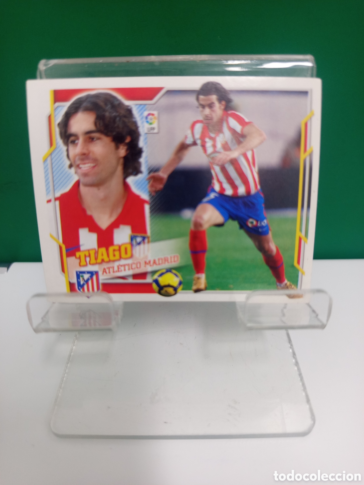 Cartes &agrave; collectionner de Football: ❇️ CROMO ⚽ TIAGO ATL&Eacute;TICO DE MADRID LIGA 10 11 2010 2011 ESTE PANINI SIN PEGAR ❇️