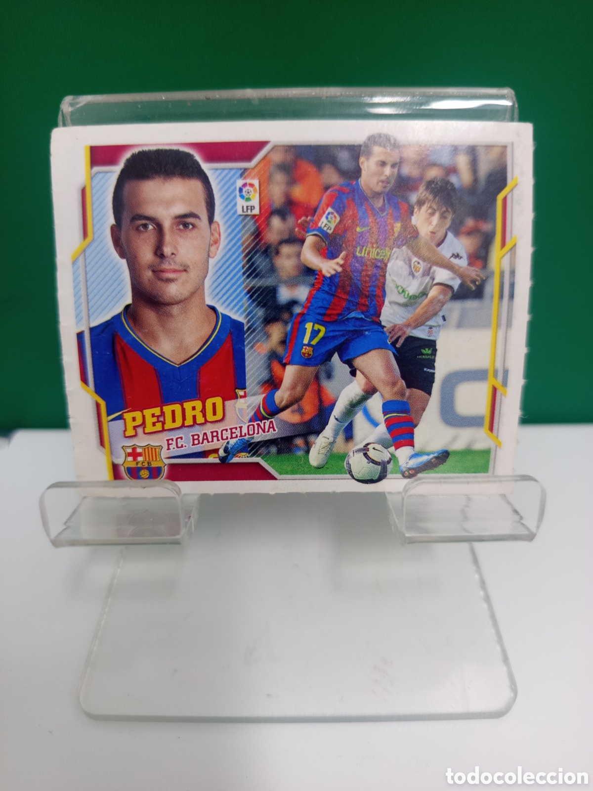 Cartes &agrave; collectionner de Football: ❇️ CROMO ⚽ PEDRO BARCELONA LIGA 10 11 2010 2011 ESTE PANINI SIN PEGAR ❇️