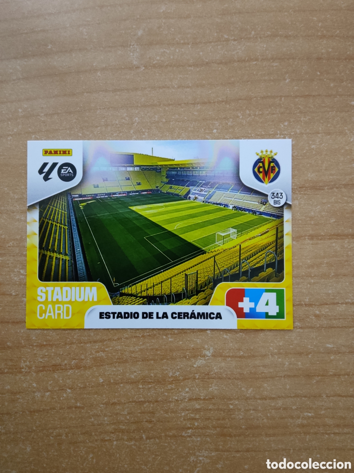 Cromos de f&uacute;tbol: 343 BIS ESTADIO DE LA CERAMICA VILLARREAL ADRENALYN XL LIGA 2025 2026