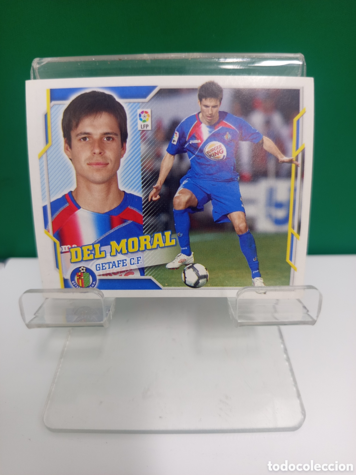 Cartes &agrave; collectionner de Football: ❇️ CROMO ⚽ DEL MORAL GETAFE LIGA 10 11 2010 2011 ESTE PANINI SIN PEGAR ❇️
