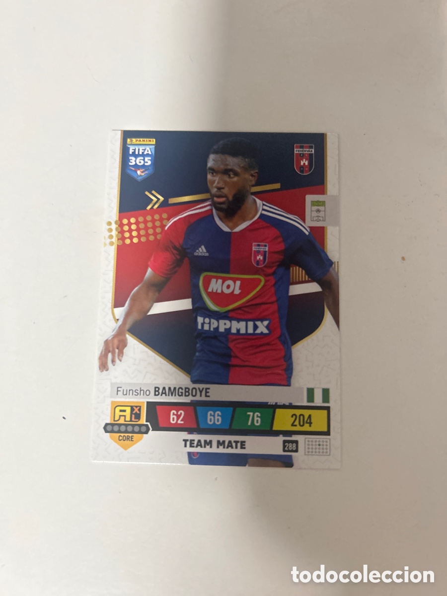 Cromos de f&uacute;tbol: Funsho Bamgboye FIFA 365 2023 (288)