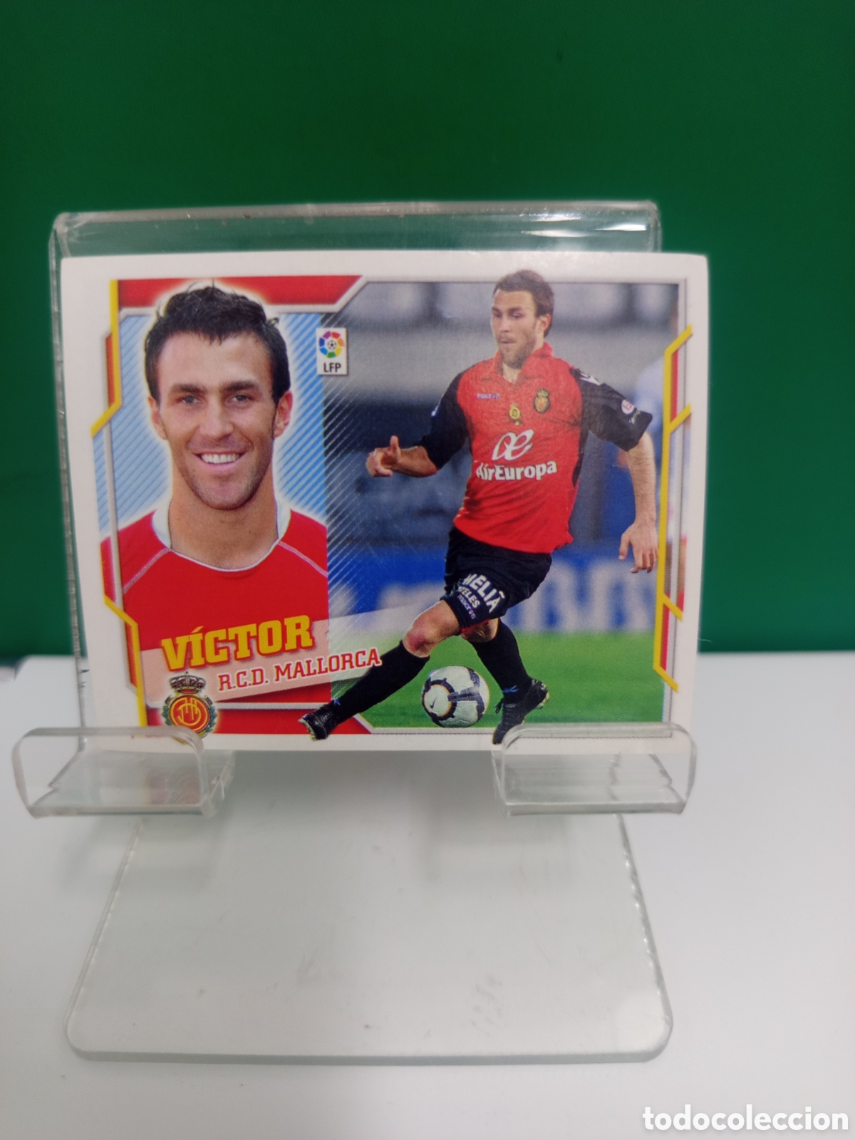 Cromos de f&uacute;tbol: ❇️ CROMO ⚽ V&Iacute;CTOR MALLORCA LIGA 10 11 2010 2011 ESTE PANINI SIN PEGAR ❇️